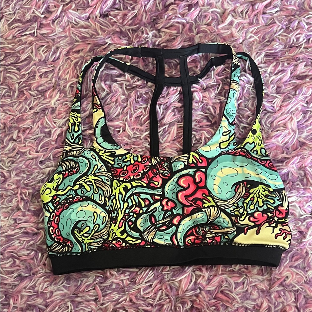 Iron Fist athletic bra top alt girl discontinued